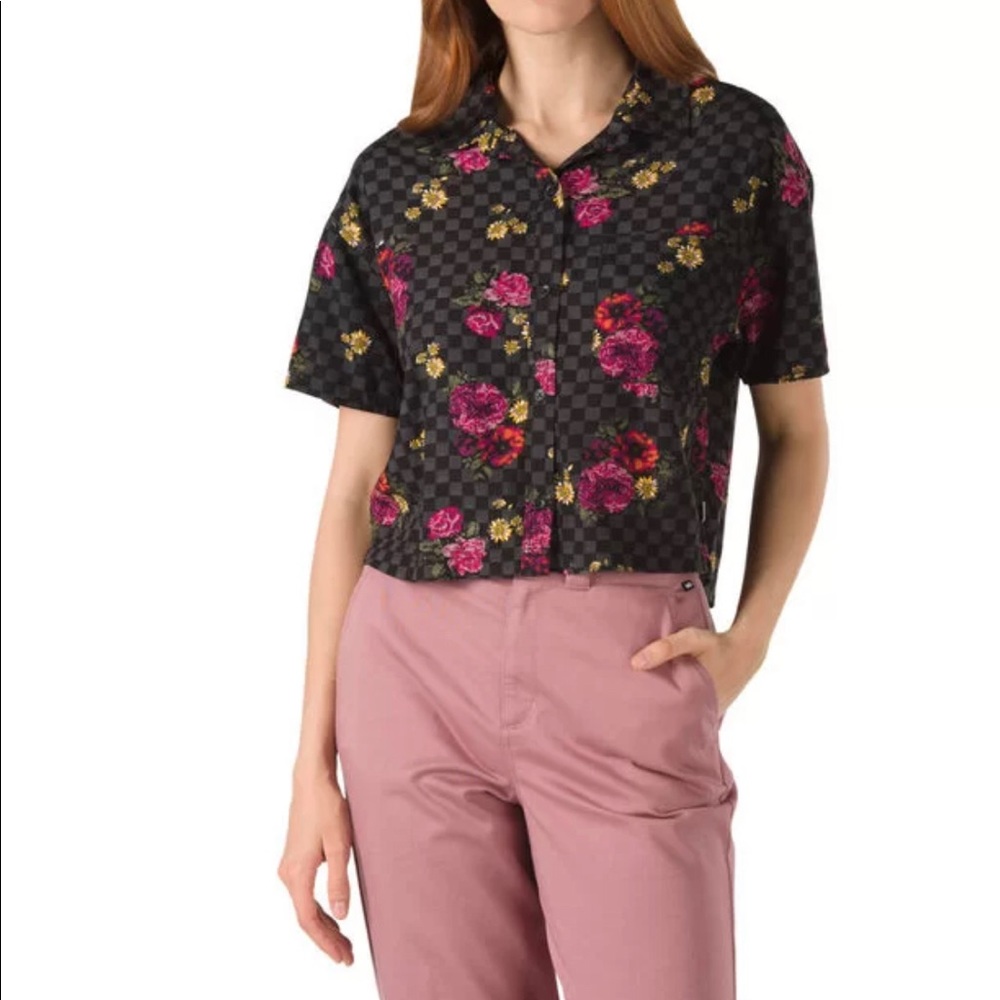 NWT Vans Button Down Shirt